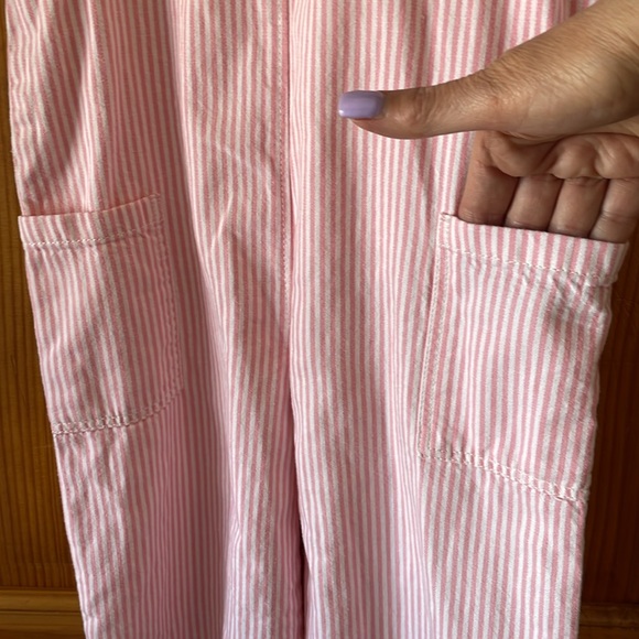 Old Navy Child’s Pink Striped Jumper - Picture 3 of 8